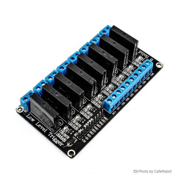 ماژول رله 5 ولت هشت کاناله OMRON SSR